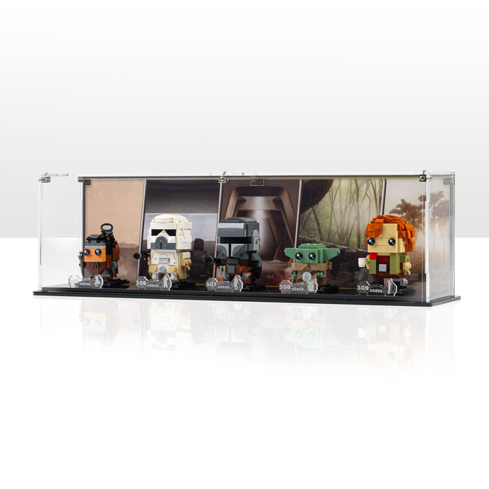 Display Case for LEGO® Star Wars: The Mandalorian and Grogu: Allies & Villains (40856)