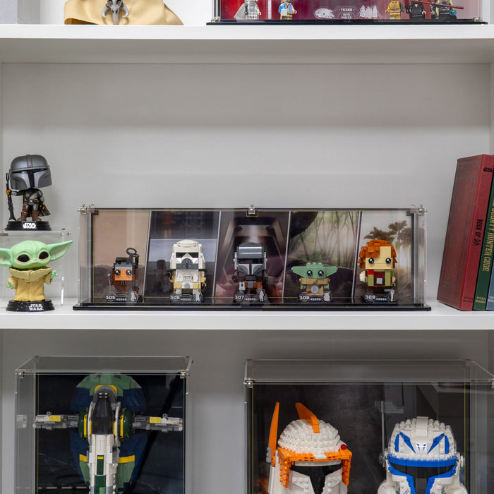 Display Case for LEGO® Star Wars: The Mandalorian and Grogu: Allies & Villains (40856)