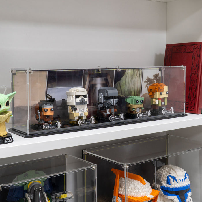 Display Case for LEGO® Star Wars: The Mandalorian and Grogu: Allies & Villains (40856)