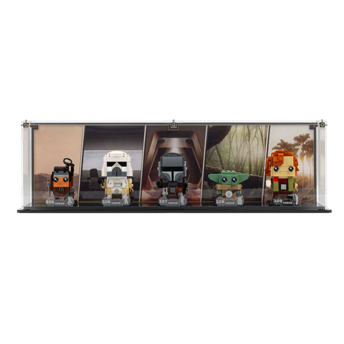 Display Case for LEGO® Star Wars: The Mandalorian and Grogu: Allies & Villains (40856)