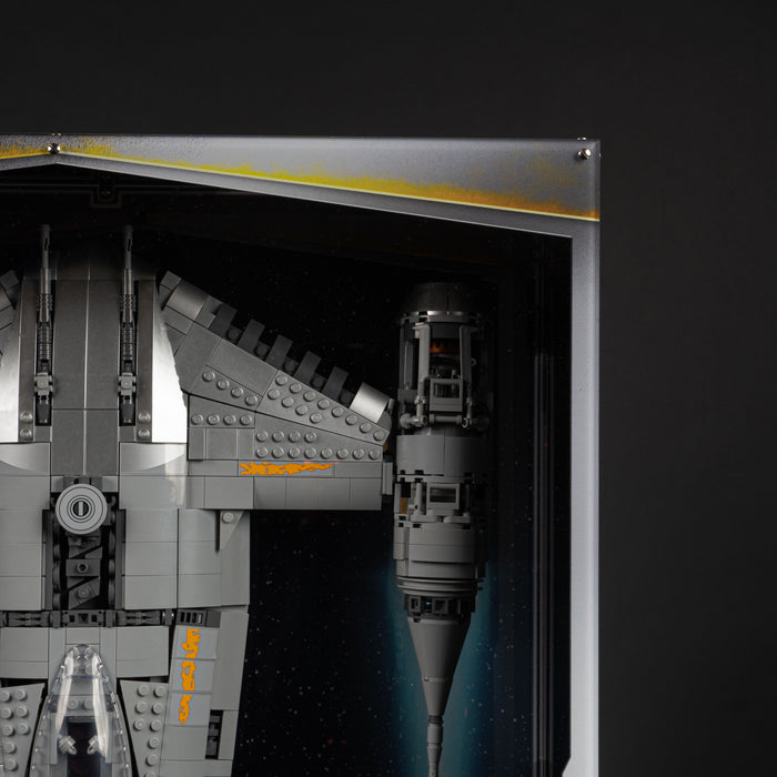 Limited Edition Wall Mountable Display Case for LEGO® Star Wars™ The Mandalorian's N-1 Starfighter™ (75442)