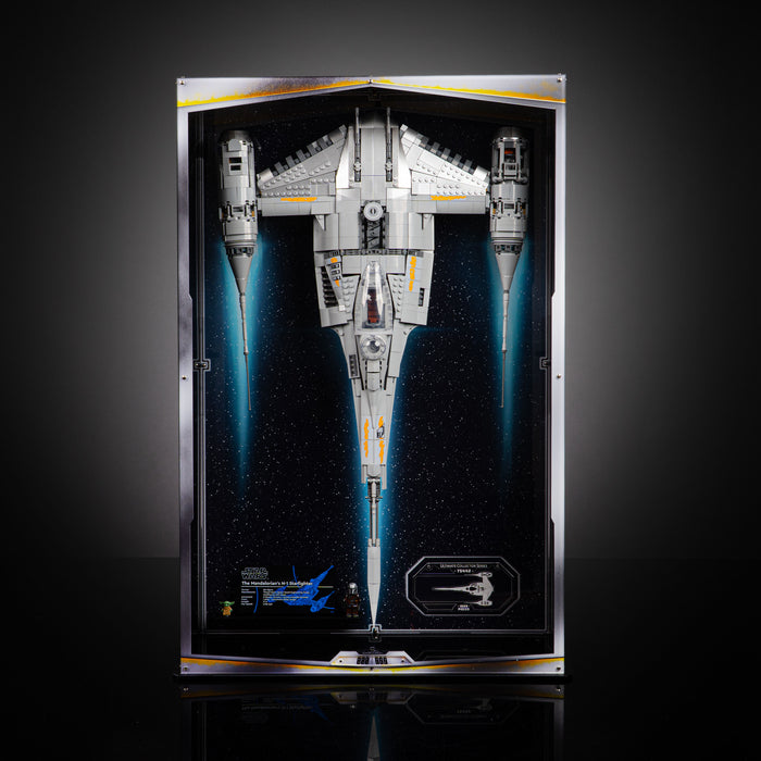 Limited Edition Wall Mountable Display Case for LEGO® Star Wars™ The Mandalorian's N-1 Starfighter™ (75442)