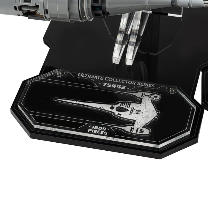 Display Stand for LEGO® Star Wars™ The Mandalorian's N-1 Starfighter™ (75442)