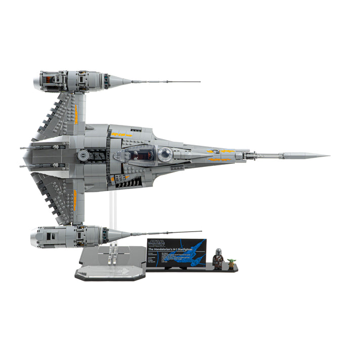 Display Stand for LEGO® Star Wars™ The Mandalorian's N-1 Starfighter™ (75442)