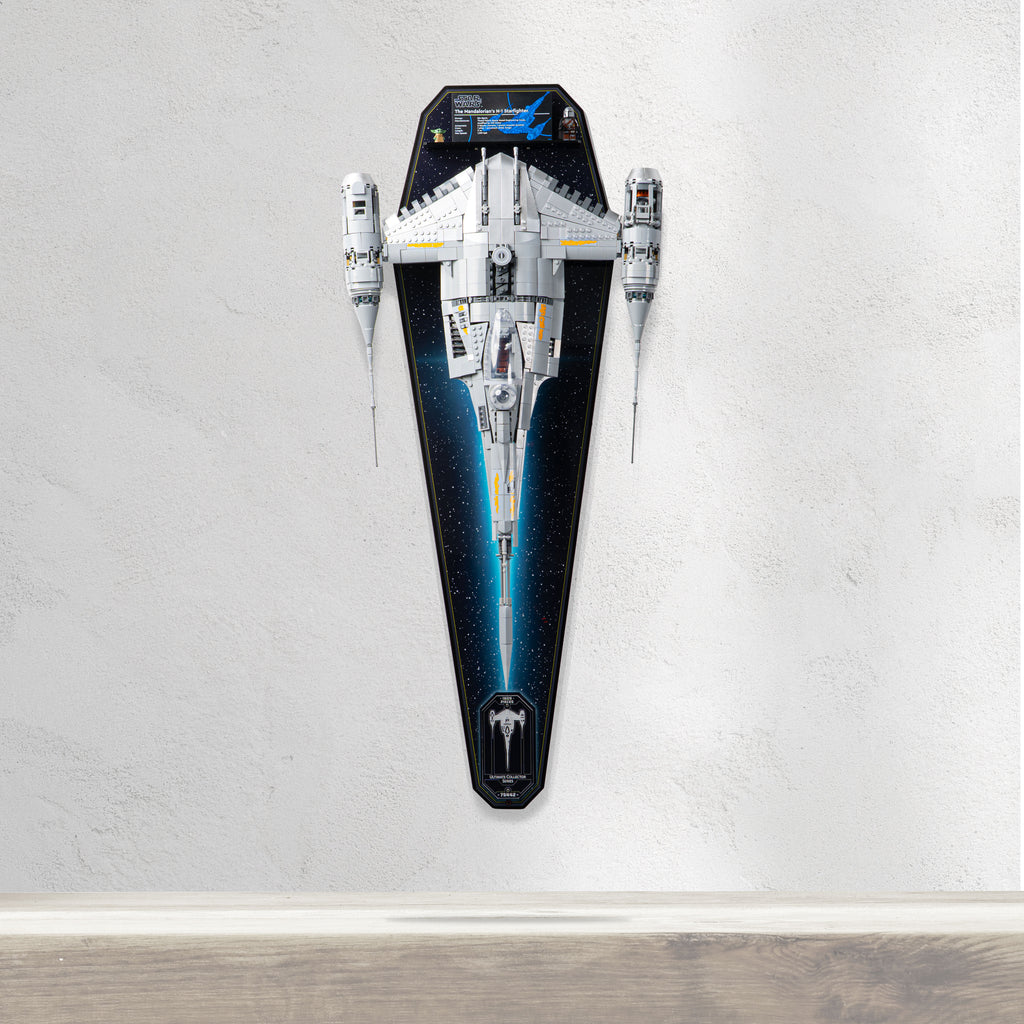 Wall Mounted Display Stand for LEGO® Star Wars™ The Mandalorian's