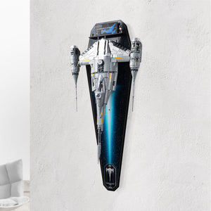 Wall Mounted Display Stand for LEGO® Star Wars™ The Mandalorian's N-1 Starfighter™ (75442)