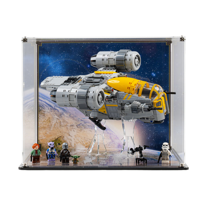 Display Case for LEGO® Star Wars™ The Razor Crest™ (75447)