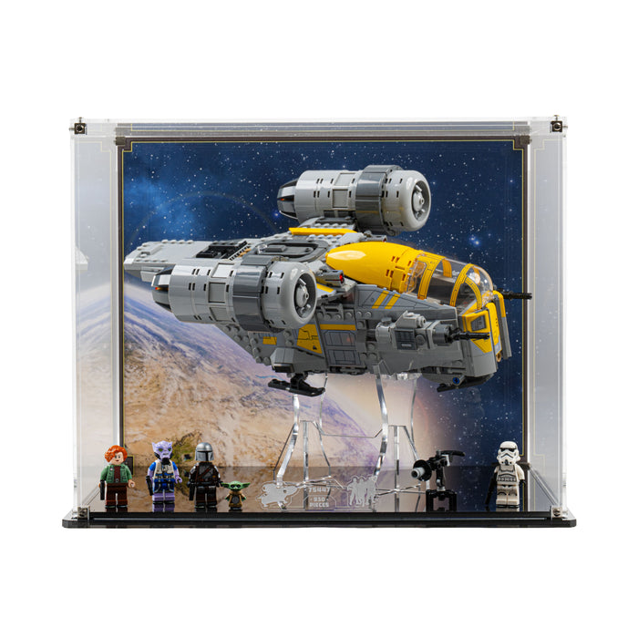 Display Case for LEGO® Star Wars™ The Razor Crest™ (75447)