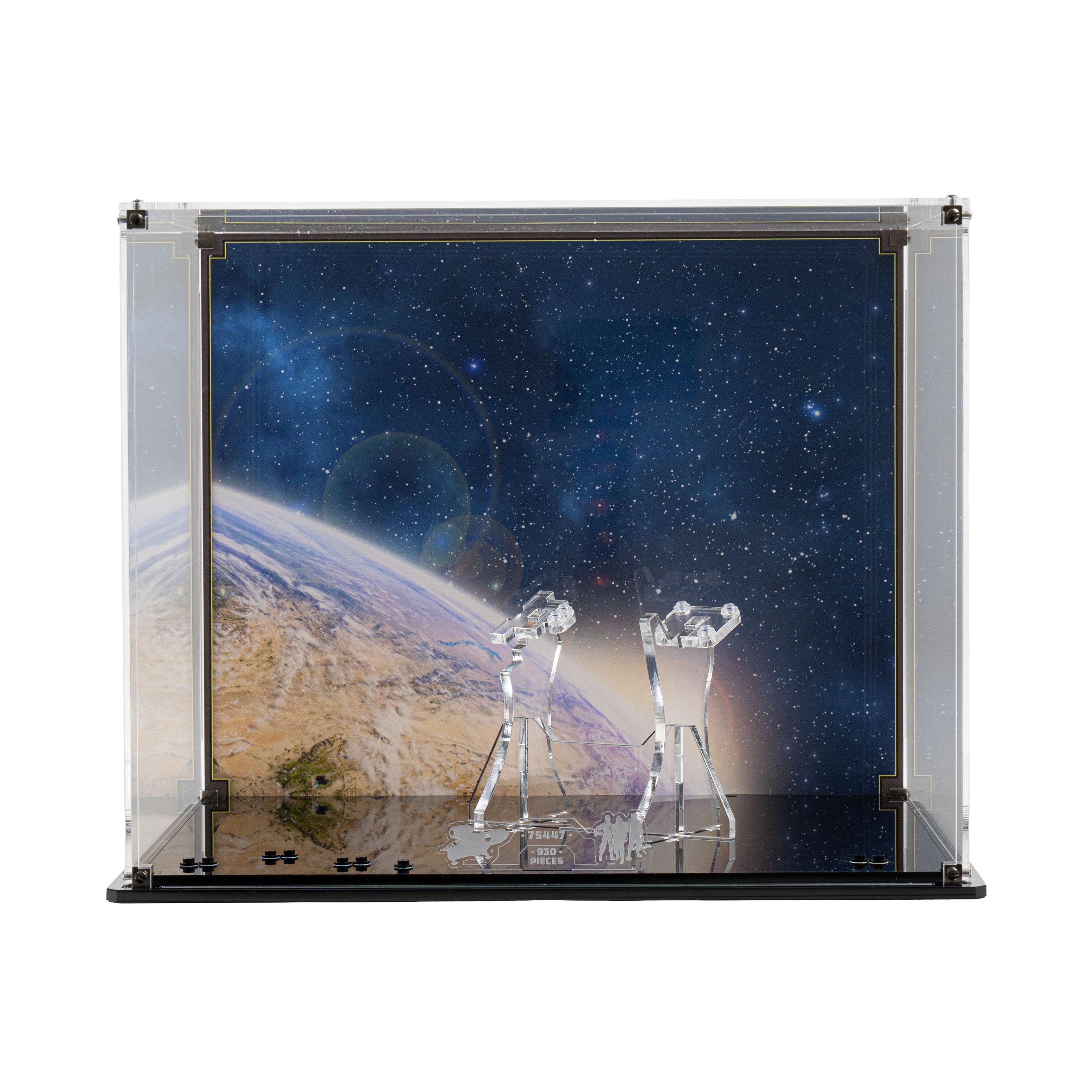 Display Case for LEGO® Star Wars™ The Razor Crest™ (75447) — Wicked Brick