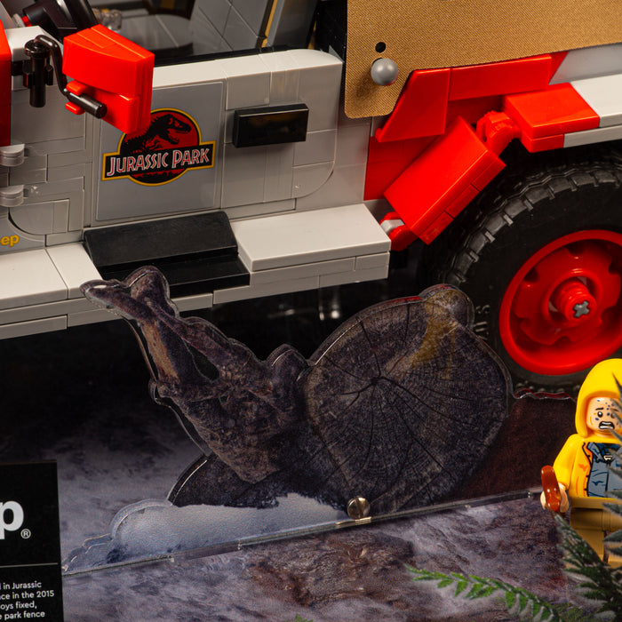 Limited Edition Display Case for LEGO® Jurassic Park Jeep® Wrangler (77984)