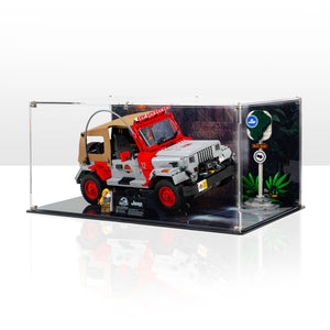 Display Case for LEGO® Jurassic Park Jeep® Wrangler (77984)