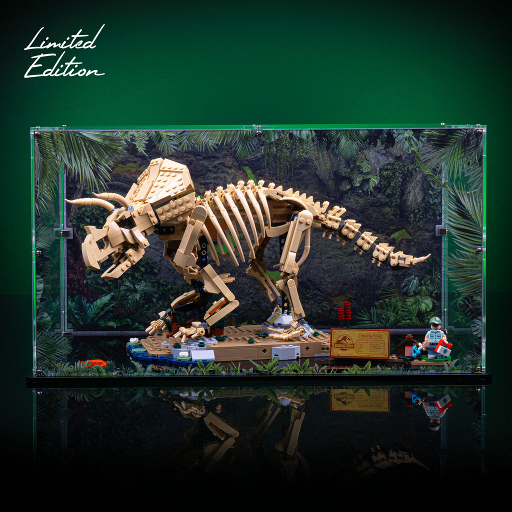 Limited Edition Display Case for LEGO® Dinosaur Fossils