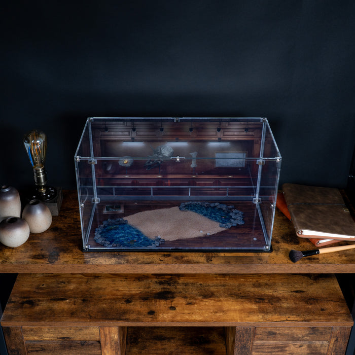 Display Case for LEGO® Dinosaur Fossils: Triceratops (77985)