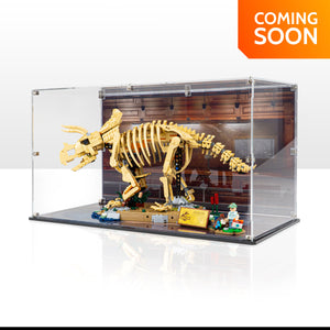Display Case for LEGO® Dinosaur Fossils: Triceratops (77985)