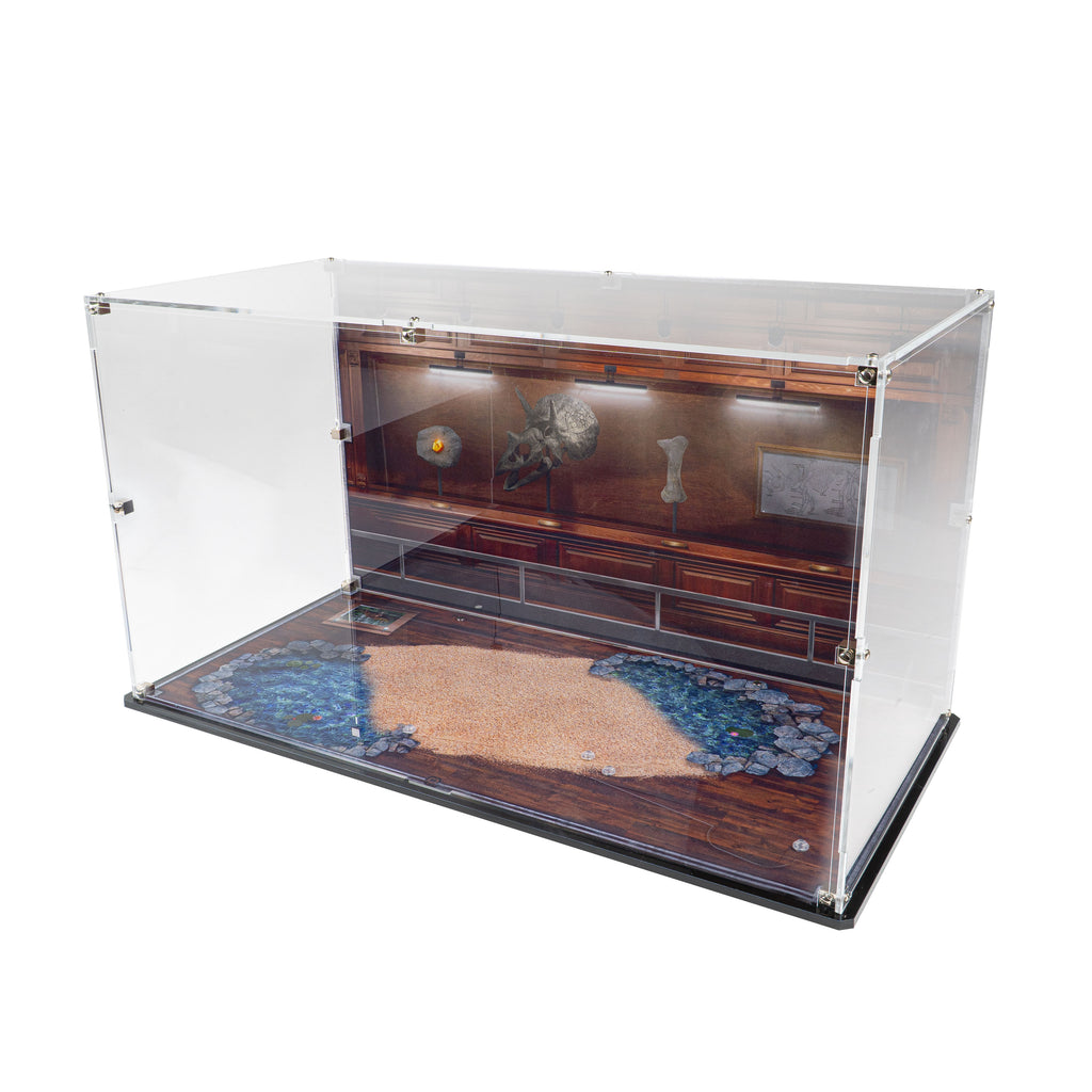 Display Case for LEGO® Dinosaur Fossils: Triceratops (77985
