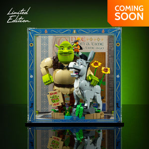 Limited Edition Display Case for LEGO® Shrek, Donkey & Puss in Boots (72423)