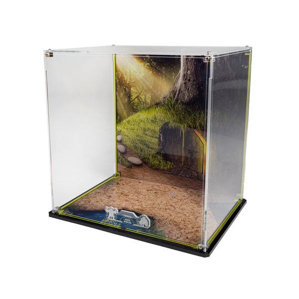 Display Case for LEGO® Shrek, Donkey & Puss in Boots (72423