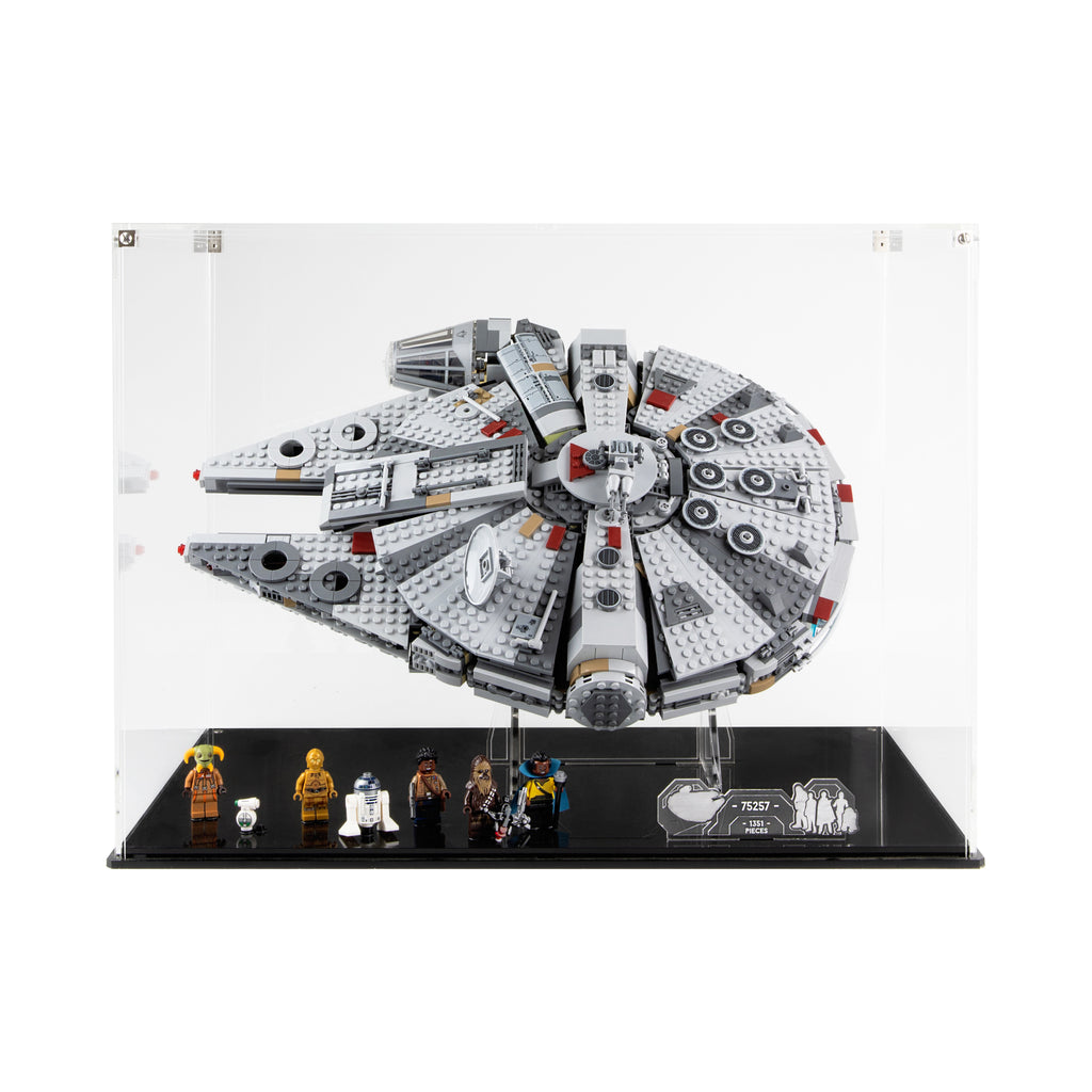 Display case for LEGO® Falcon (75257) — Wicked Brick