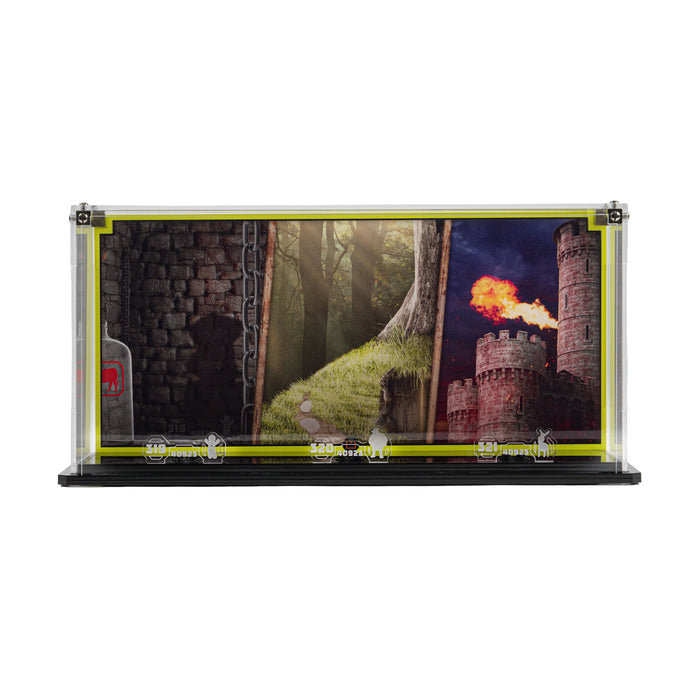 Display Case for LEGO® Brickheadz Shrek, Donkey & Gingy Figures (40923)