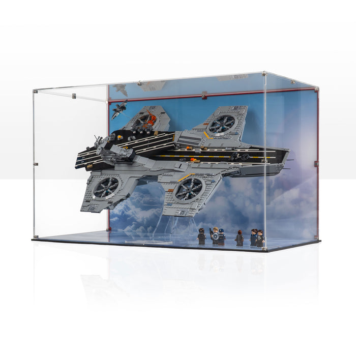 Display Case for LEGO® Marvel: S.H.I.E.L.D. Helicarrier (76354)
