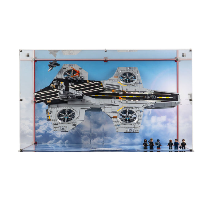 Display Case for LEGO® Marvel: S.H.I.E.L.D. Helicarrier (76354)