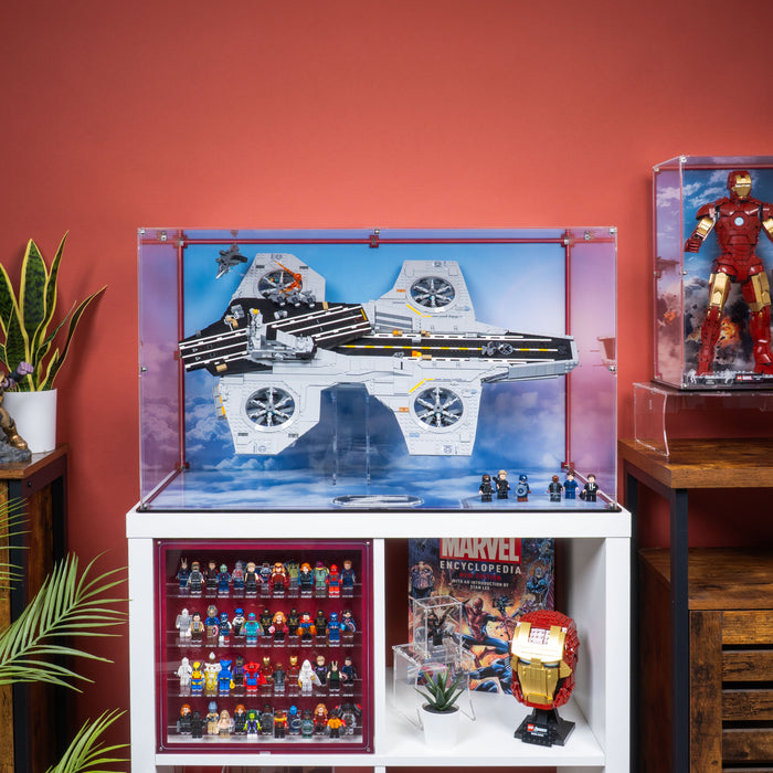 Display Case for LEGO® Marvel: S.H.I.E.L.D. Helicarrier (76354)