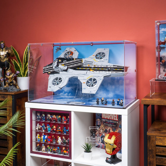 Display Case for LEGO® Marvel: S.H.I.E.L.D. Helicarrier (76354)