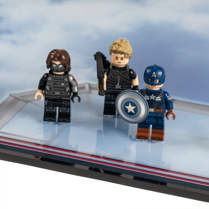 Display Case for LEGO® Marvel: S.H.I.E.L.D. Helicarrier (76354)