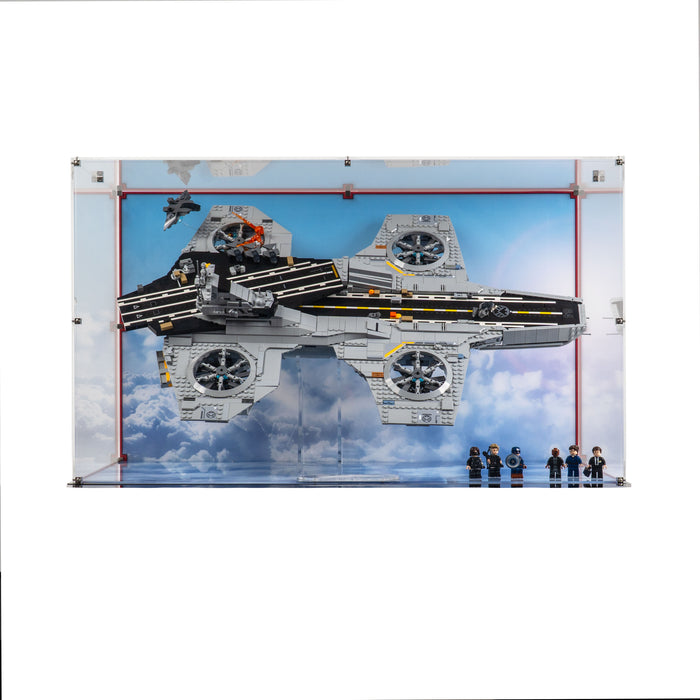 Display Case for LEGO® Marvel: S.H.I.E.L.D. Helicarrier (76354)