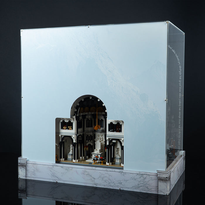 Limited Edition Display Case for LEGO® The Lord of the Rings: Minas Tirith™ (11377) & Grond (40893)