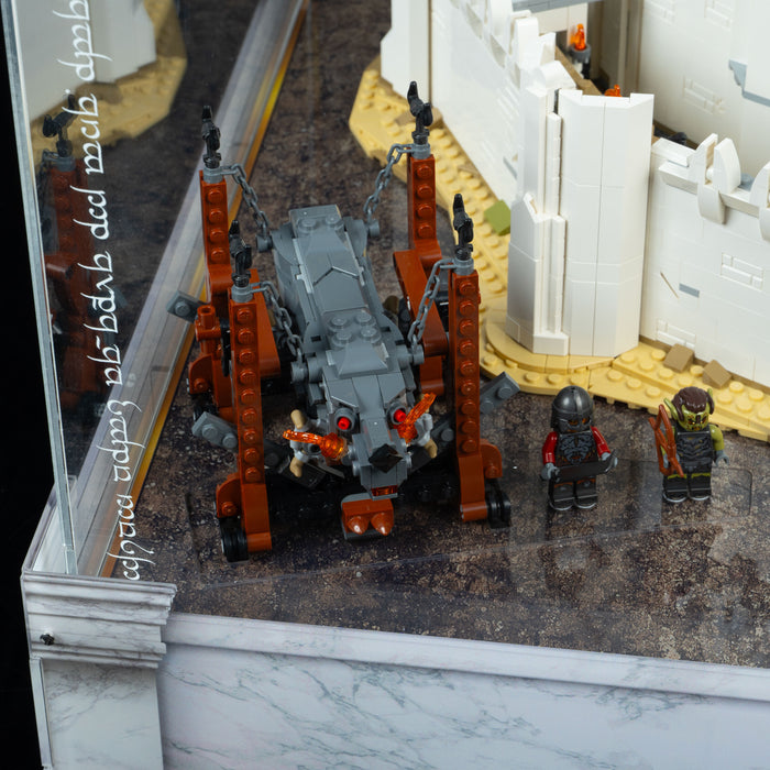Limited Edition Display Case for LEGO® The Lord of the Rings: Minas Tirith™ (11377) & Grond (40893)