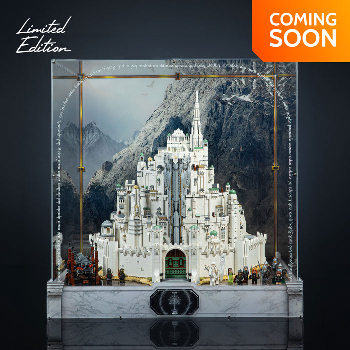 Limited Edition Display Case for LEGO® The Lord of the Rings: Minas Tirith™ (11377) & Grond (40893)