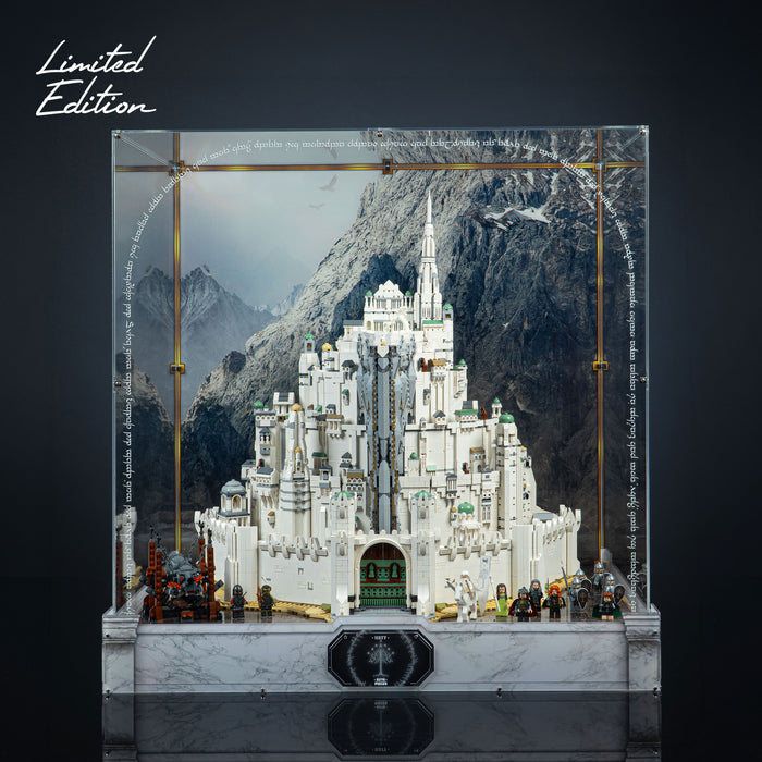 Limited Edition Display Case for LEGO® The Lord of the Rings: Minas Tirith™ (11377) & Grond (40893)
