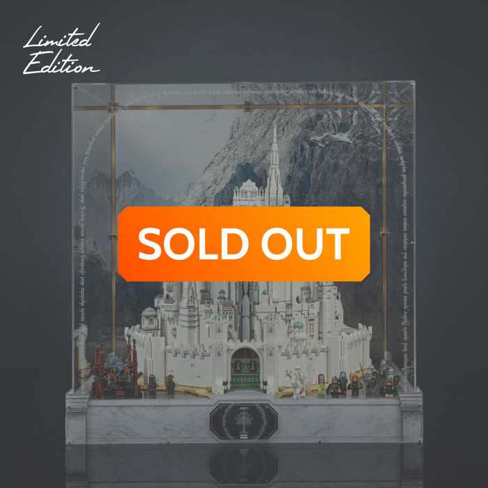 Limited Edition Display Case for LEGO® The Lord of the Rings: Minas Tirith™ (11377) & Grond (40893)