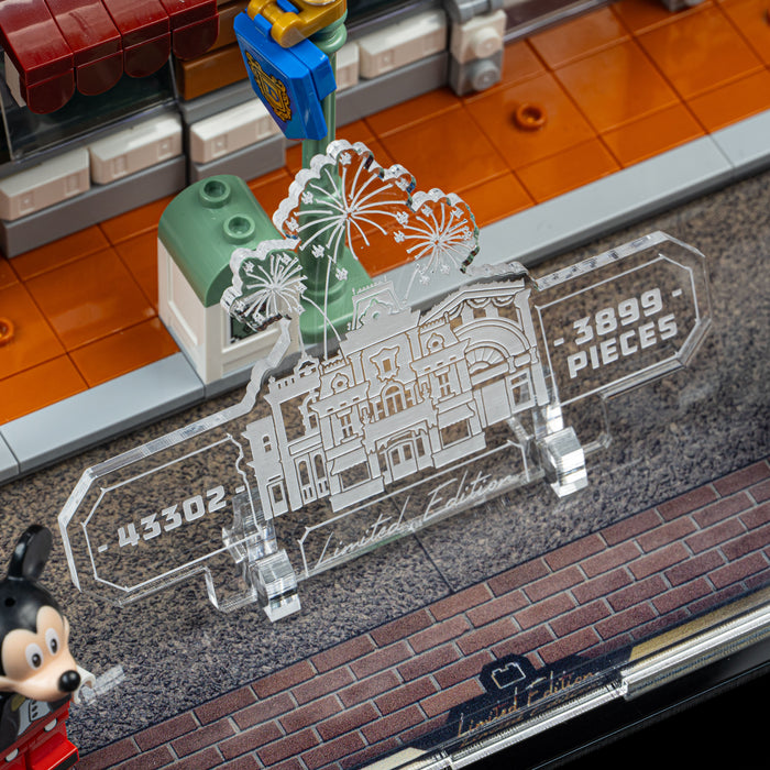 Limited Edition Display Case for LEGO® Disney™ Main Street, U.S.A. (43302)