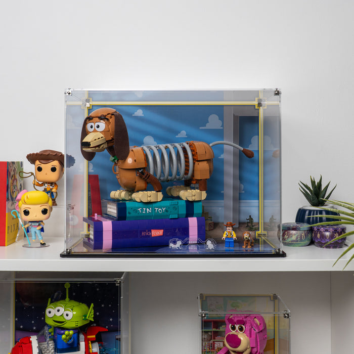 Display Case for LEGO® Disney Toy Story Slinky Dog Bookends (43301)