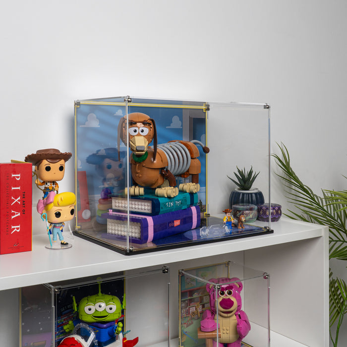 Display Case for LEGO® Disney Toy Story Slinky Dog Bookends (43301)