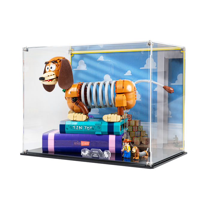Display Case for LEGO® Disney Toy Story Slinky Dog Bookends (43301)