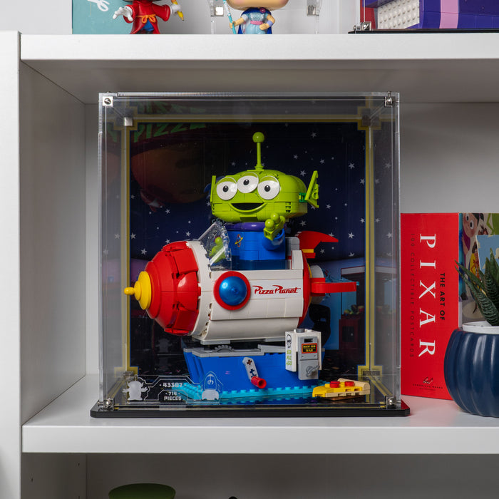Display Case for LEGO® Disney Alien with Pizza Planet Rocket Ride (43307)