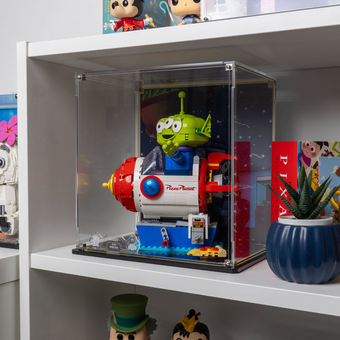 Display Case for LEGO® Disney Alien with Pizza Planet Rocket Ride (43307)