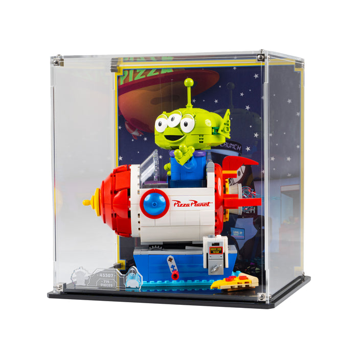 Display Case for LEGO® Disney Alien with Pizza Planet Rocket Ride (43307)