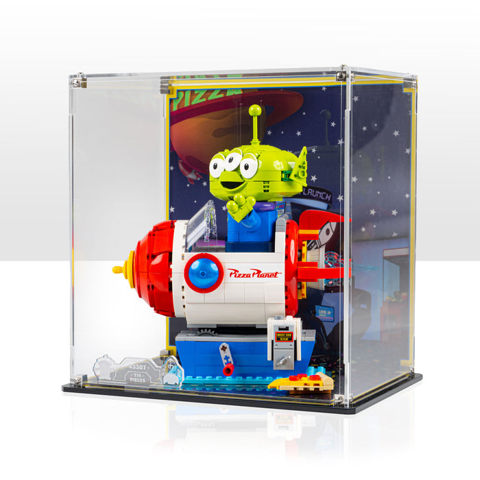 Display Case for LEGO® Disney Alien with Pizza Planet Rocket Ride (43307)