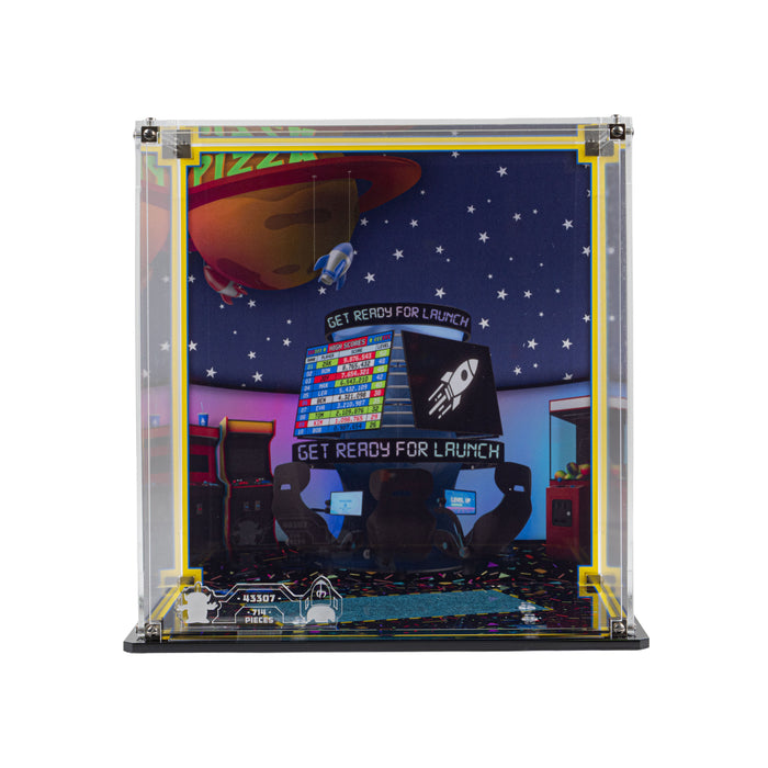Display Case for LEGO® Disney Alien with Pizza Planet Rocket Ride (43307)