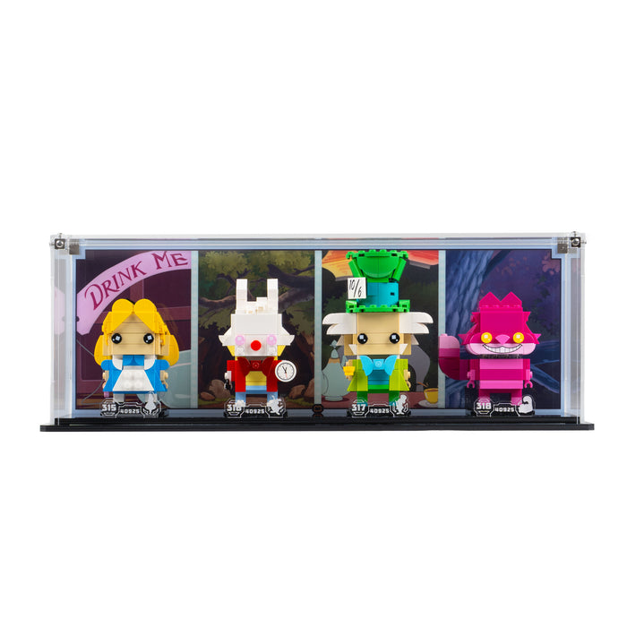 Display Case for LEGO® Brickheadz Alice in Wonderland (40925)