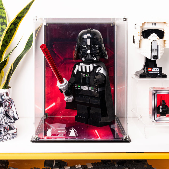 Display Case for LEGO® Star Wars™ Up-Scaled Darth Vader™ Minifigure (75461)