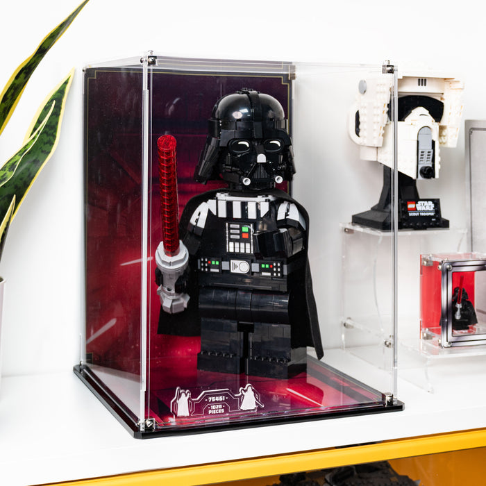 Display Case for LEGO® Star Wars™ Up-Scaled Darth Vader™ Minifigure (75461)