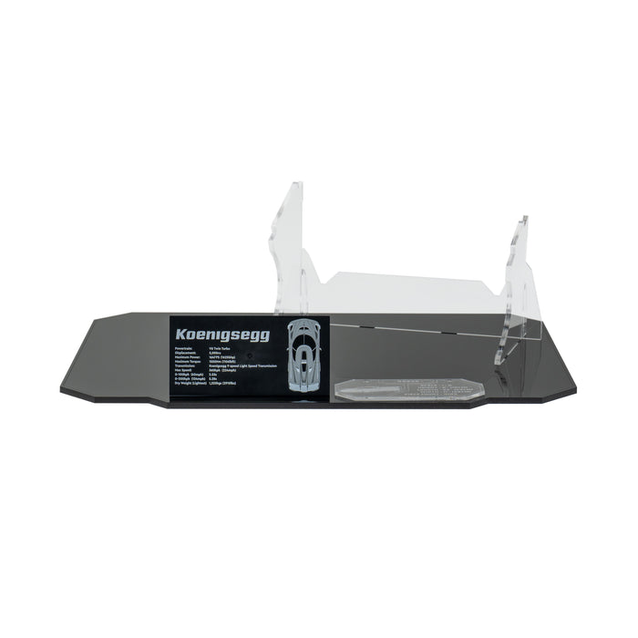 Display Stand for LEGO® Technic: Koenigsegg Sadair's Spear Megacar (42232)