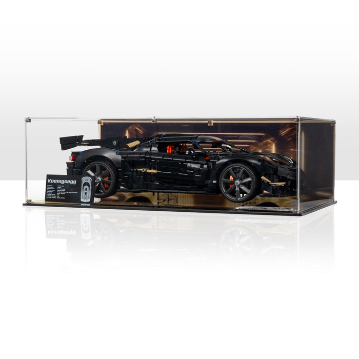 Display Case for LEGO® Technic: Koenigsegg Sadair's Spear Megacar (42232)