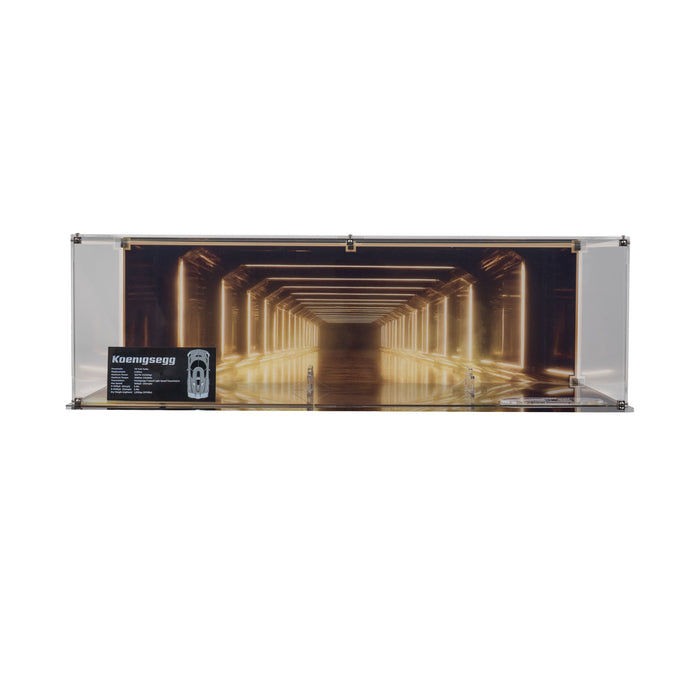Display Case for LEGO® Technic: Koenigsegg Sadair's Spear Megacar (42232)