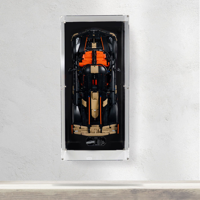 Wall Mounted Display Case for LEGO® Technic: Koenigsegg Sadair's Spear Megacar (42232)